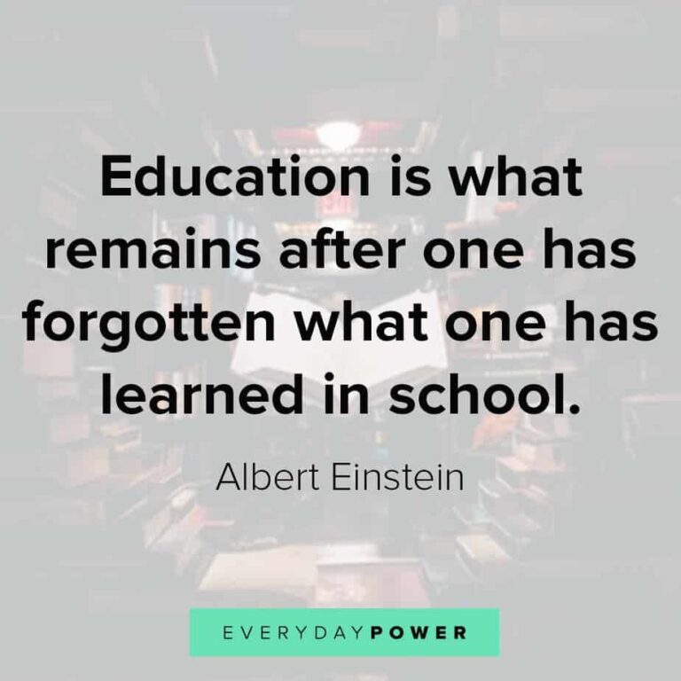 Quotes About Education In English