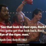 Rocky 3 Quotes Pinterest