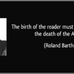 Roland Barthes Death Of The Author Quotes