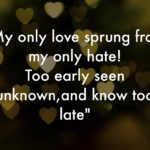 Romeo Romantic Quotes Pinterest