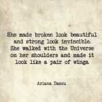 She Made Broken Look Beautiful Quote Pinterest