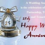 Silver Wedding Anniversary Message