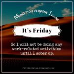 Sober Friday Quotes Pinterest