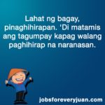 Success Quotes Tagalog Pinterest
