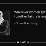 Susan B Anthony Famous Quotes