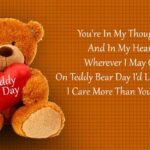 Teddy Day Thoughts Pinterest