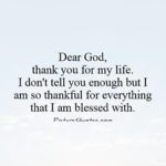 Thank God For My Life