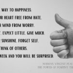 The Power Of Positive Thinking Book Quotes Pinterest