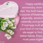 Wedding Anniversary Message For Parents