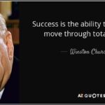 Winston Churchill Quotes Success Is The Ability Tumblr