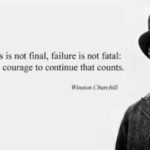 Winston Churchill Success Is Not Final Pinterest