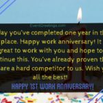 Work Anniversary Wishes Pinterest